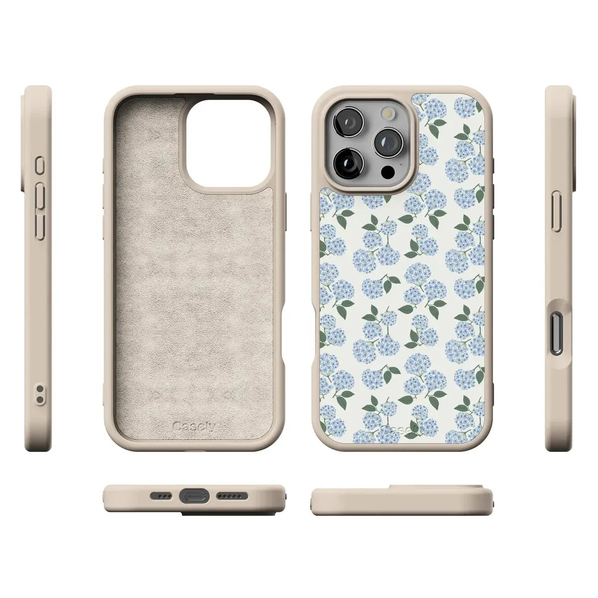 Nantucket Cottage | Blue Hydrangea Case iPhone Case get.casely