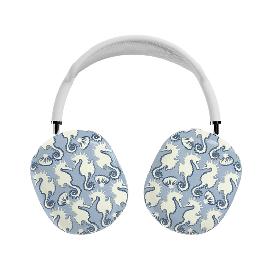Seahorse Drift | Coastal Blues AirPods Max Case