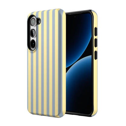 Coastline Stripes | Blue & Yellow Case
