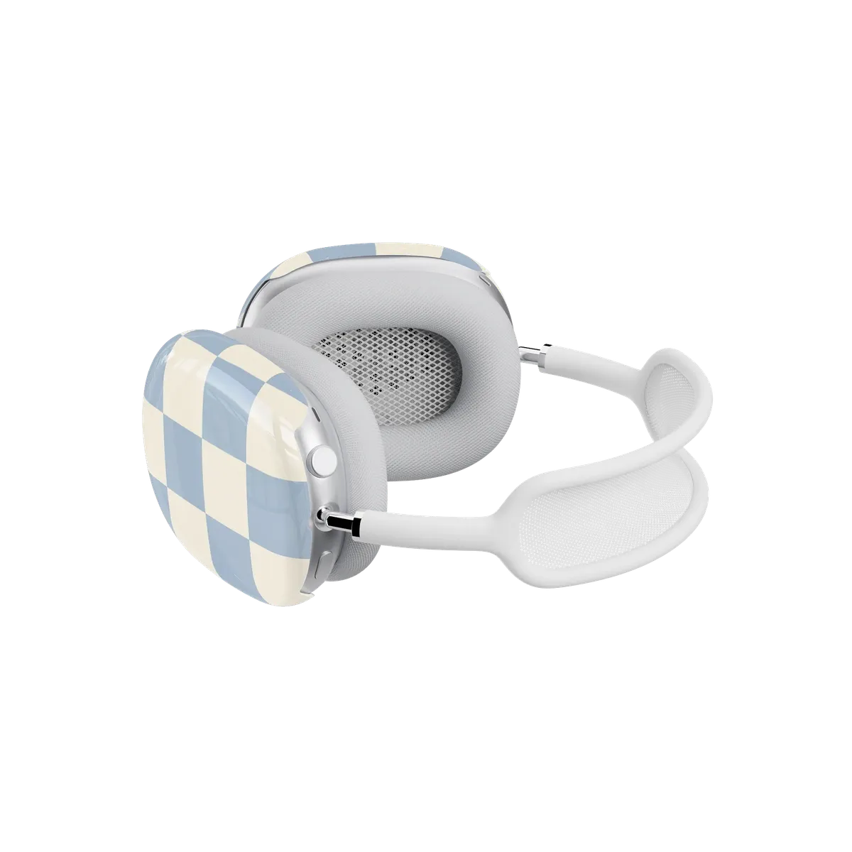 Fit Check | Light Blue Checkerboard AirPods Max Case