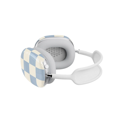 Fit Check | Light Blue Checkerboard AirPods Max Case