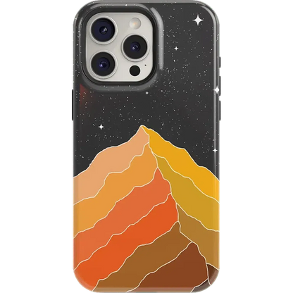 Night Skies | Mountain Starlight Case iPhone Case get.casely Essential + MagSafe® iPhone 15 Pro