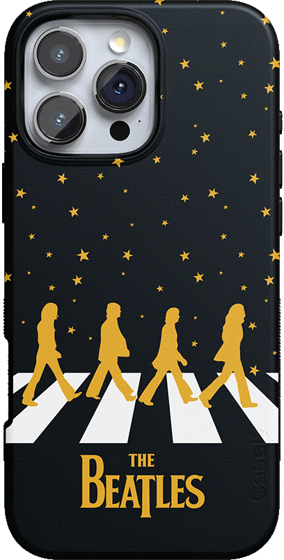 Night Walk | The Beatles Abbey Road Dual Image Case iPhone Case get.casely Bold + MagSafe® iPhone 16 Pro Max