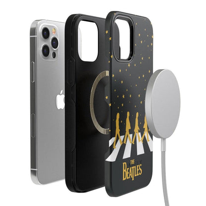 Night Walk | The Beatles Abbey Road Dual Image Case iPhone Case get.casely