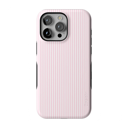 Stripes and the City | Light Pink Pinstripe Case - iPhone 13 Pro Max