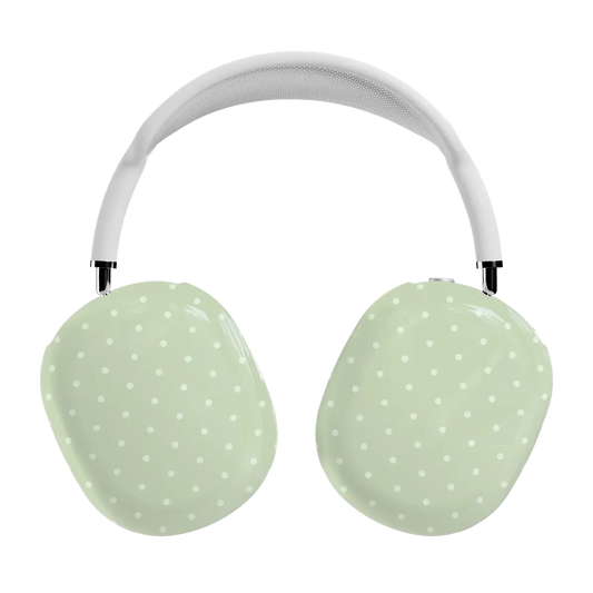 On the Dot | Green Polka Dot AirPods Max Case