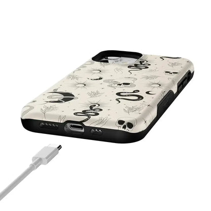 No Further Explanation | Snakes & Skulls Case Phone Case Casetry
