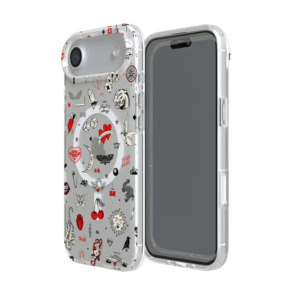 Not a Phase | Clear Flash Tattoo Case iPhone Case get.casely