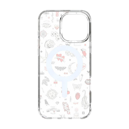 Not a Phase | Clear Flash Tattoo Case iPhone Case get.casely
