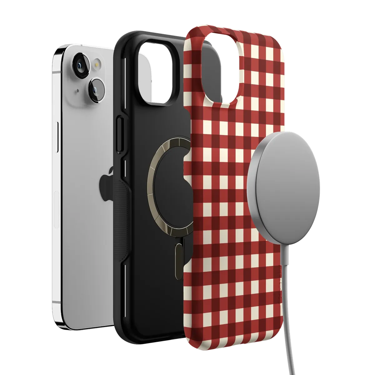 Checked Twice | Red Plaid Case