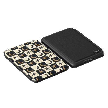 Mystic Moonstar | Black Celestial Kindle Case