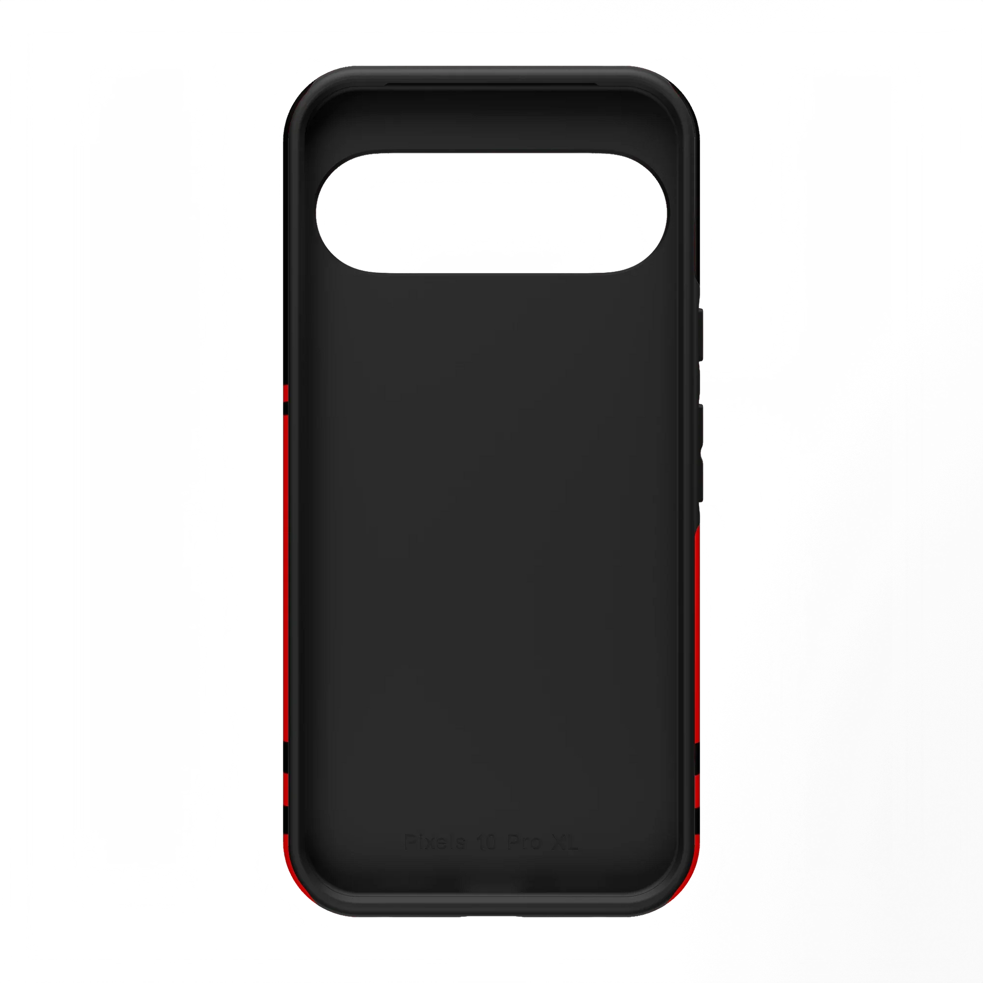 Storm Warning | Black & Red Stripes Case