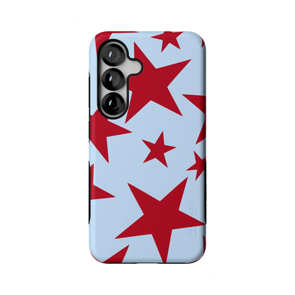 Stars Align | Blue & Red Stars Case - Galaxy S25