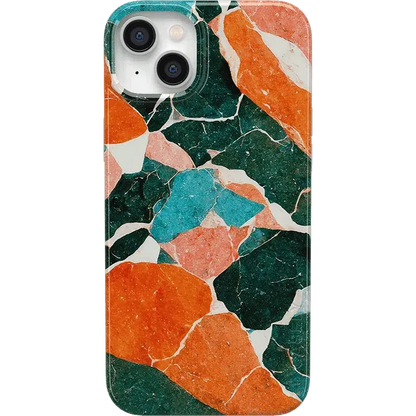 Of Quartz! | Sculpted Marble Case iPhone Case get.casely Classic + MagSafe® iPhone 14 Plus
