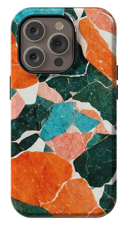 Of Quartz! | Sculpted Marble Case iPhone Case get.casely Essential + MagSafe® iPhone 15 Pro
