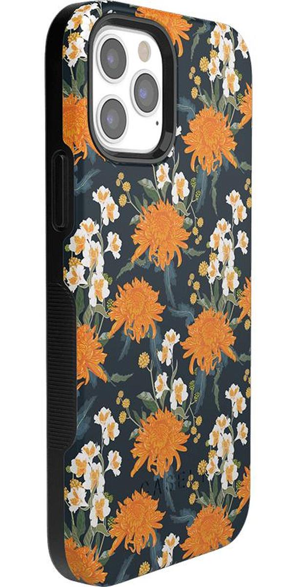 Off Tropic Floral | Exotic Orange Flower Case iPhone Case get.casely