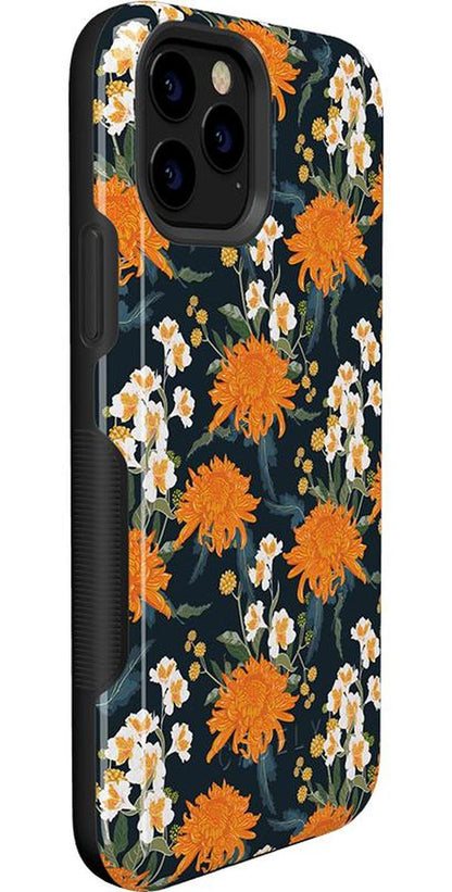 Off Tropic Floral | Exotic Orange Flower Case iPhone Case get.casely