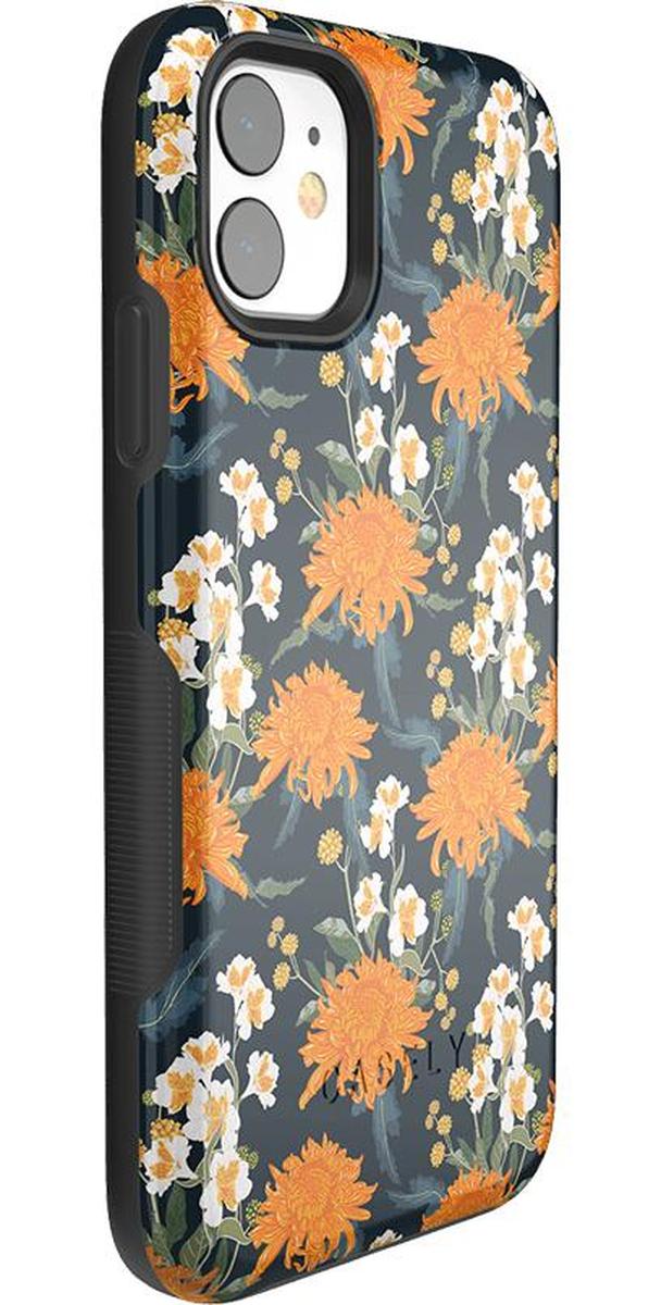 Off Tropic Floral | Exotic Orange Flower Case iPhone Case get.casely