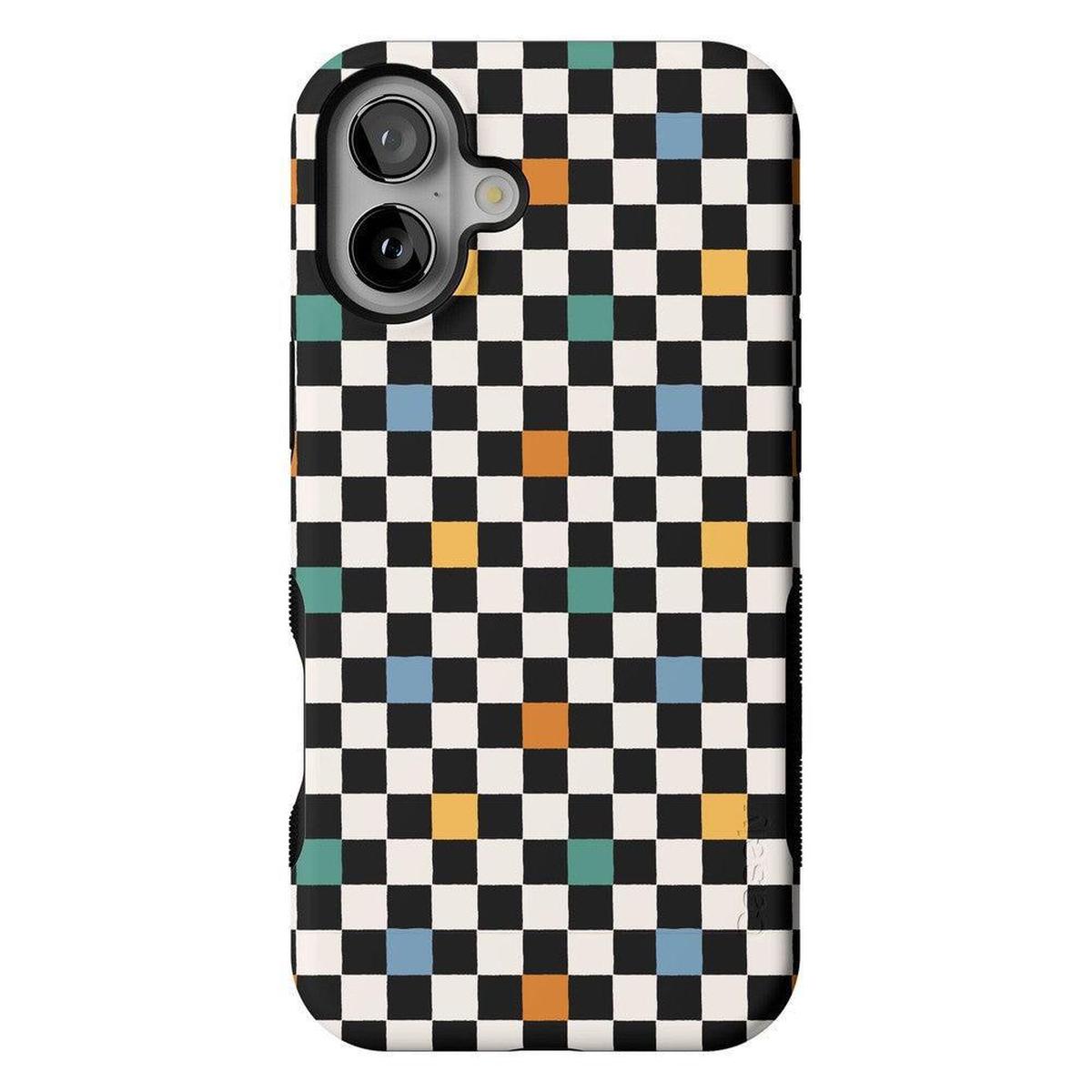 Old Skool | Retro Checkerboard Case iPhone Case get.casely Bold + MagSafe® iPhone 16 Plus