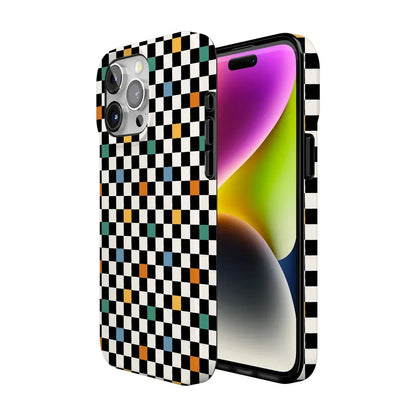 Old Skool | Retro Checkerboard Case iPhone Case get.casely