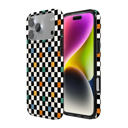 Old Skool | Retro Checkerboard Case iPhone Case get.casely
