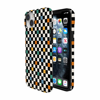 Old Skool | Retro Checkerboard Case iPhone Case get.casely