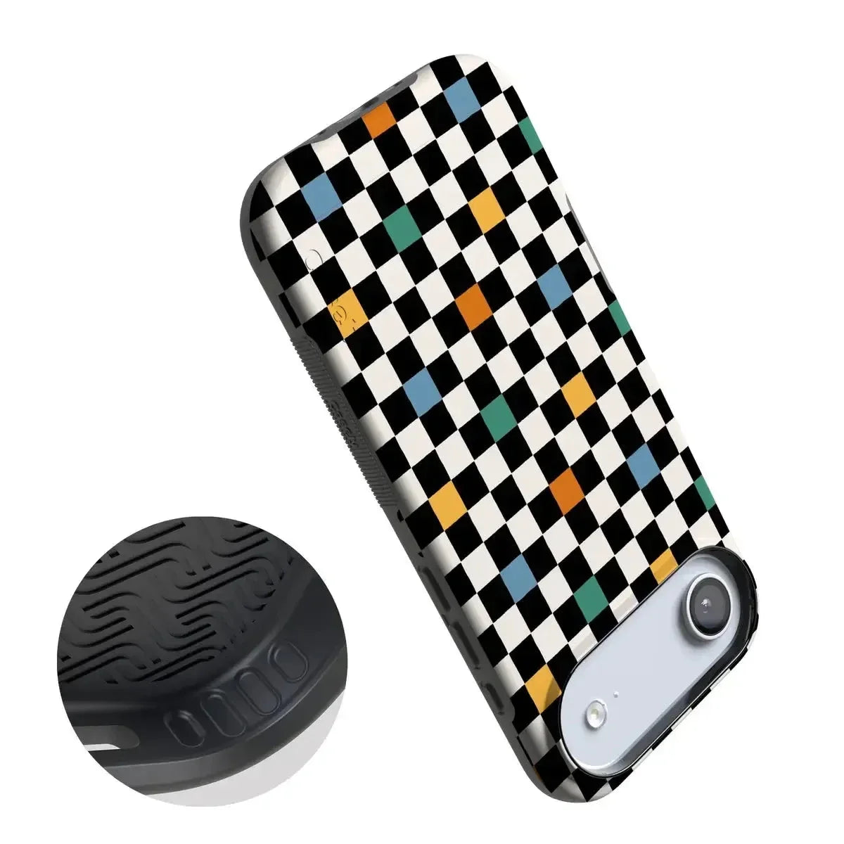 Old Skool | Retro Checkerboard Case iPhone Case get.casely
