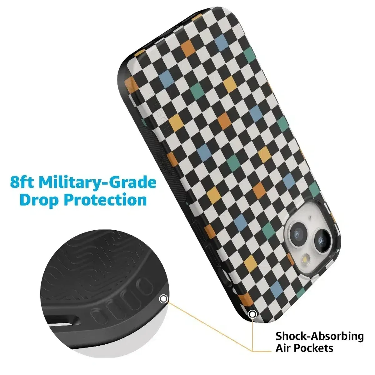 Old Skool | Retro Checkerboard Case iPhone Case get.casely