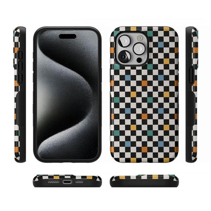 Old Skool | Retro Checkerboard Case iPhone Case get.casely