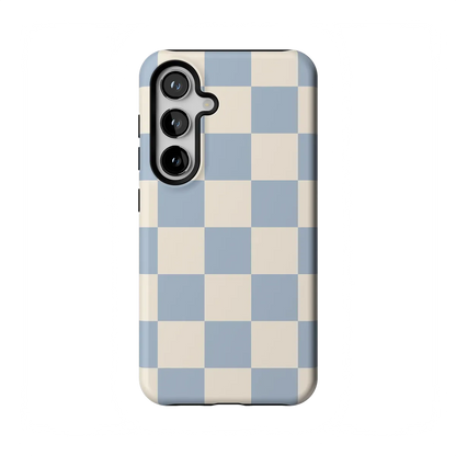 Fit Check | Light Blue Checkerboard Case - Galaxy S24