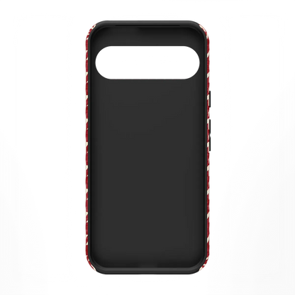 Scarlet Stitch | Red Houndstooth Case