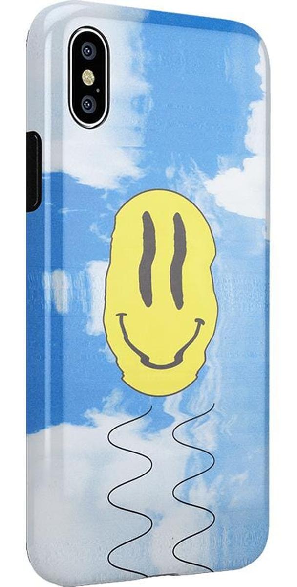 On Cloud Nine | Glitch Smiley Face Case iPhone Case get.casely