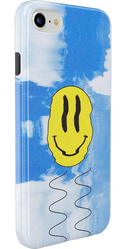 On Cloud Nine | Glitch Smiley Face Case iPhone Case get.casely