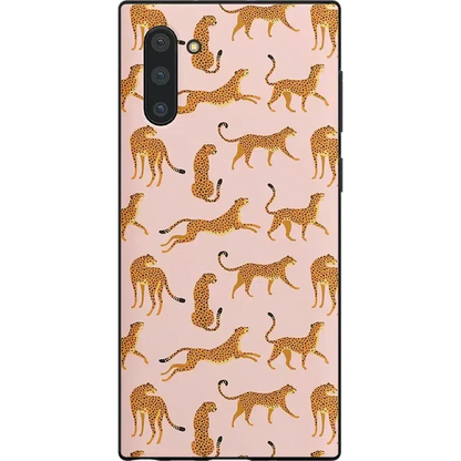 On the Prowl | Pink Leopard Print Samsung Case Samsung Case get.casely