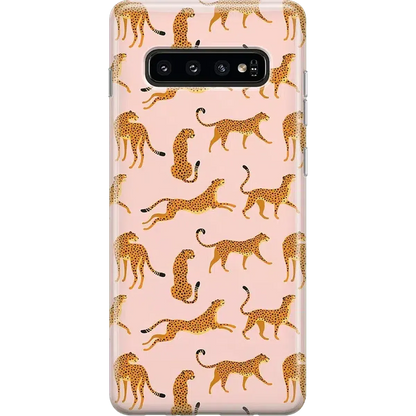 On the Prowl | Pink Leopard Print Samsung Case Samsung Case get.casely