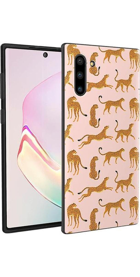 On the Prowl | Pink Leopard Print Samsung Case Samsung Case get.casely