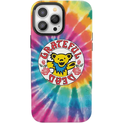 On Tour | Grateful Dead Tie Dye Sticker Case iPhone Case Grateful Dead Bold + MagSafe® iPhone 13 Pro Max