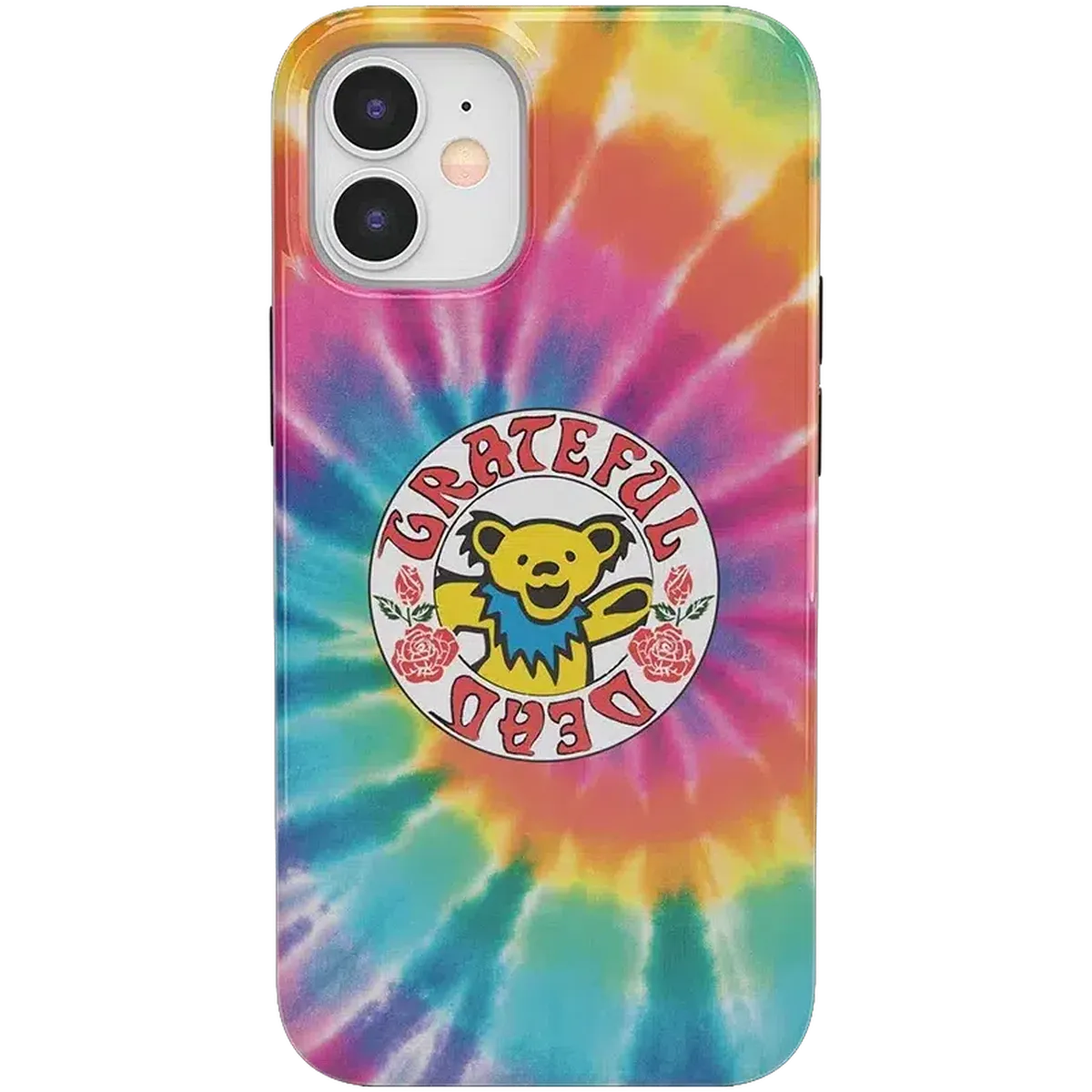 On Tour | Grateful Dead Tie Dye Sticker Case iPhone Case Grateful Dead Classic iPhone 12