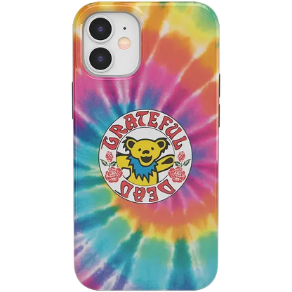 On Tour | Grateful Dead Tie Dye Sticker Case iPhone Case Grateful Dead Classic iPhone 12