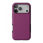 On the Dot | Plum Polka Dot Case