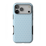 On the Dot | Blue Monochrome Polka Dot Case