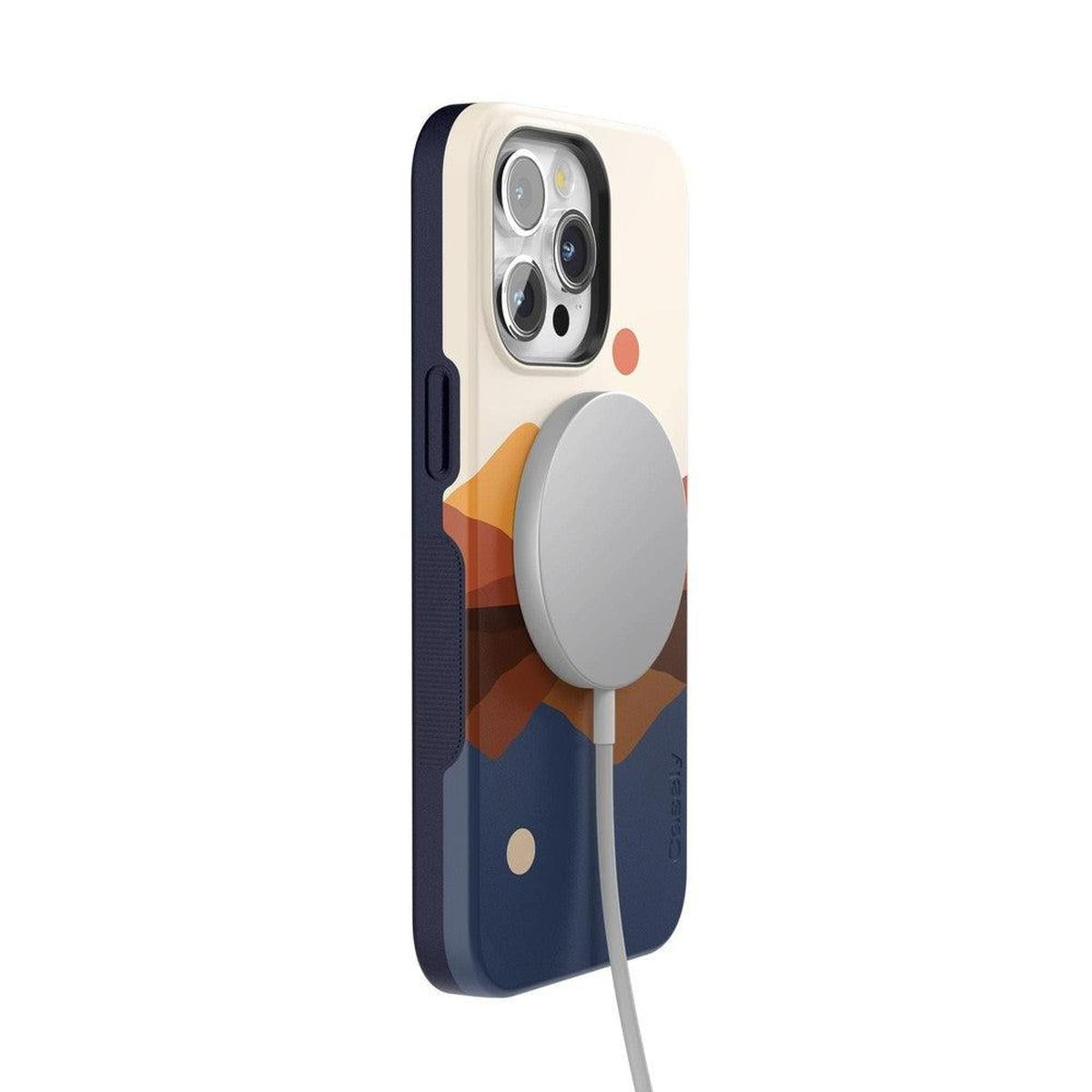 Opposites Attract | Day & Night Colorblock Mountains Case iPhone Case get.casely