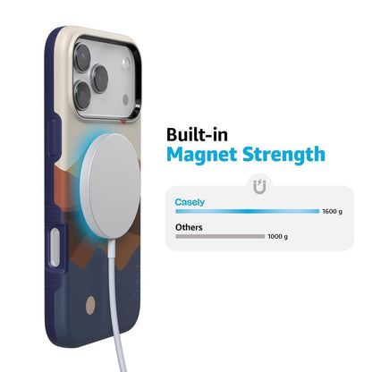 Opposites Attract | Day & Night Colorblock Mountains Case iPhone Case get.casely