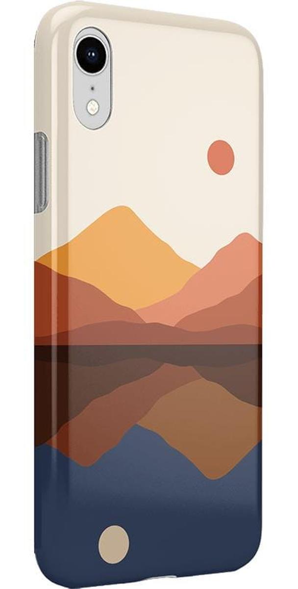 Opposites Attract | Day & Night Colorblock Mountains Case iPhone Case get.casely