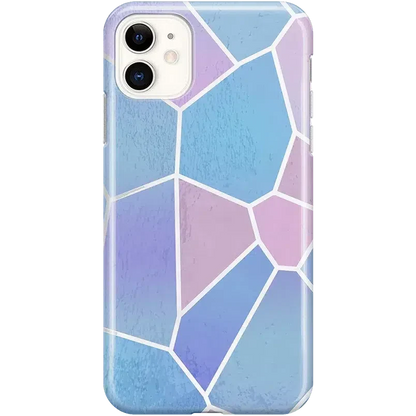 Other Side | Holographic Metallic Stained Glass Marble Case iPhone Case get.casely