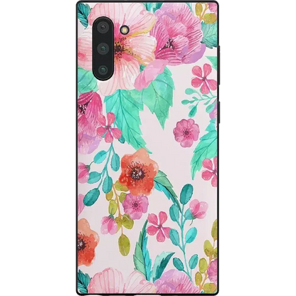 Out And About | Light Pink Floral Samsung Case Samsung Case get.casely Classic Galaxy Note 10 Plus