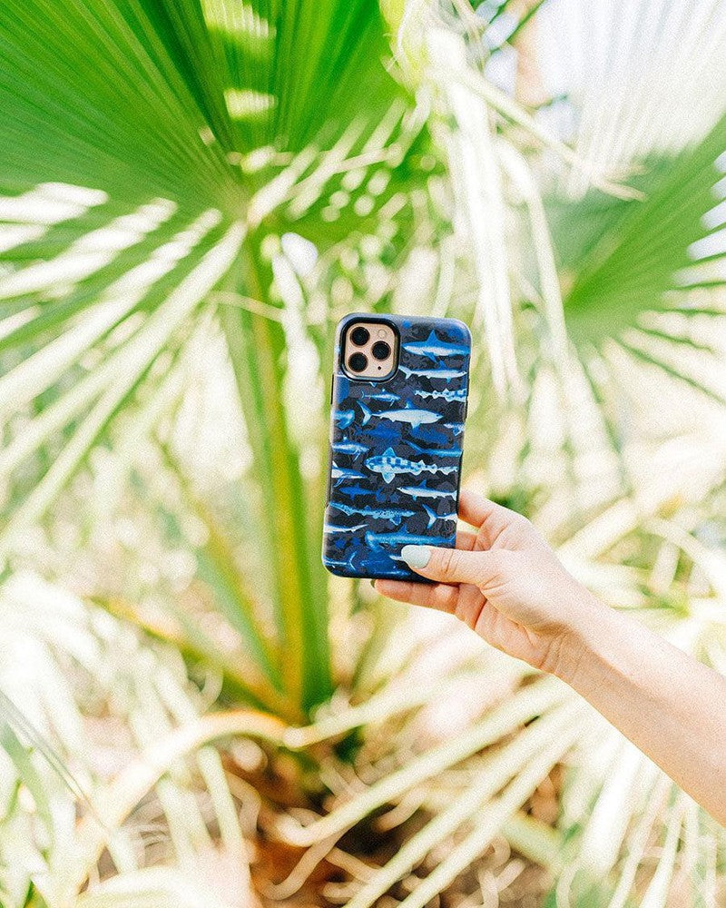 Out At Sea | Shark Week x Casely Case iPhone Case get.casely