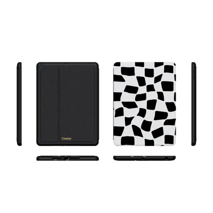 Funky Checkerboard | High Contrast Design iPad Case