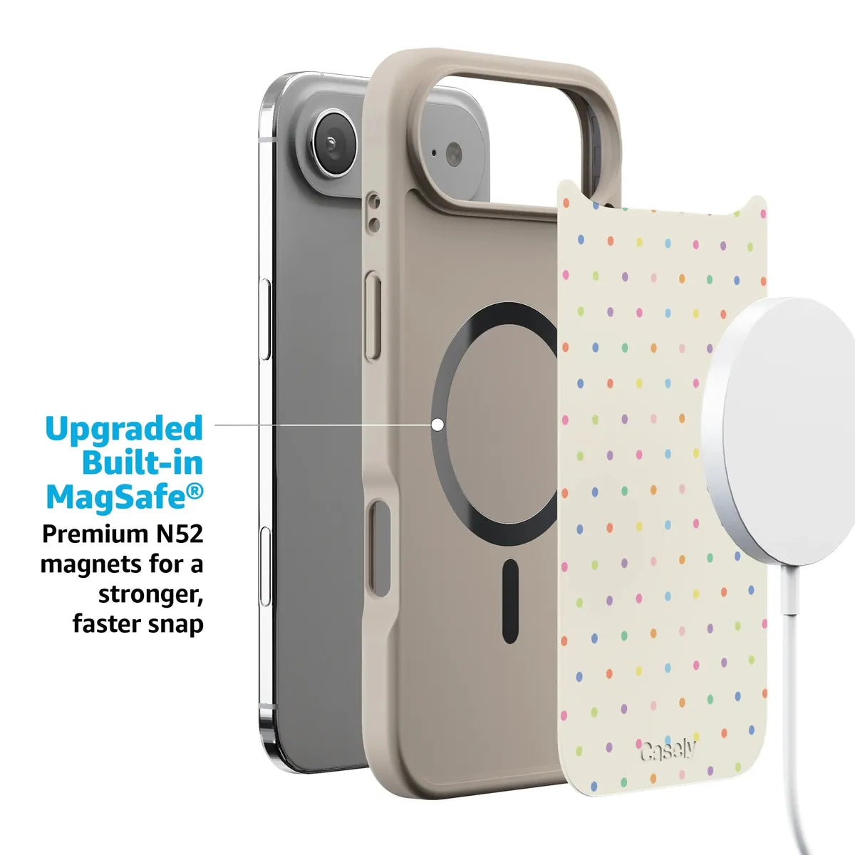 On the Dot | Rainbow Polka Dot Case