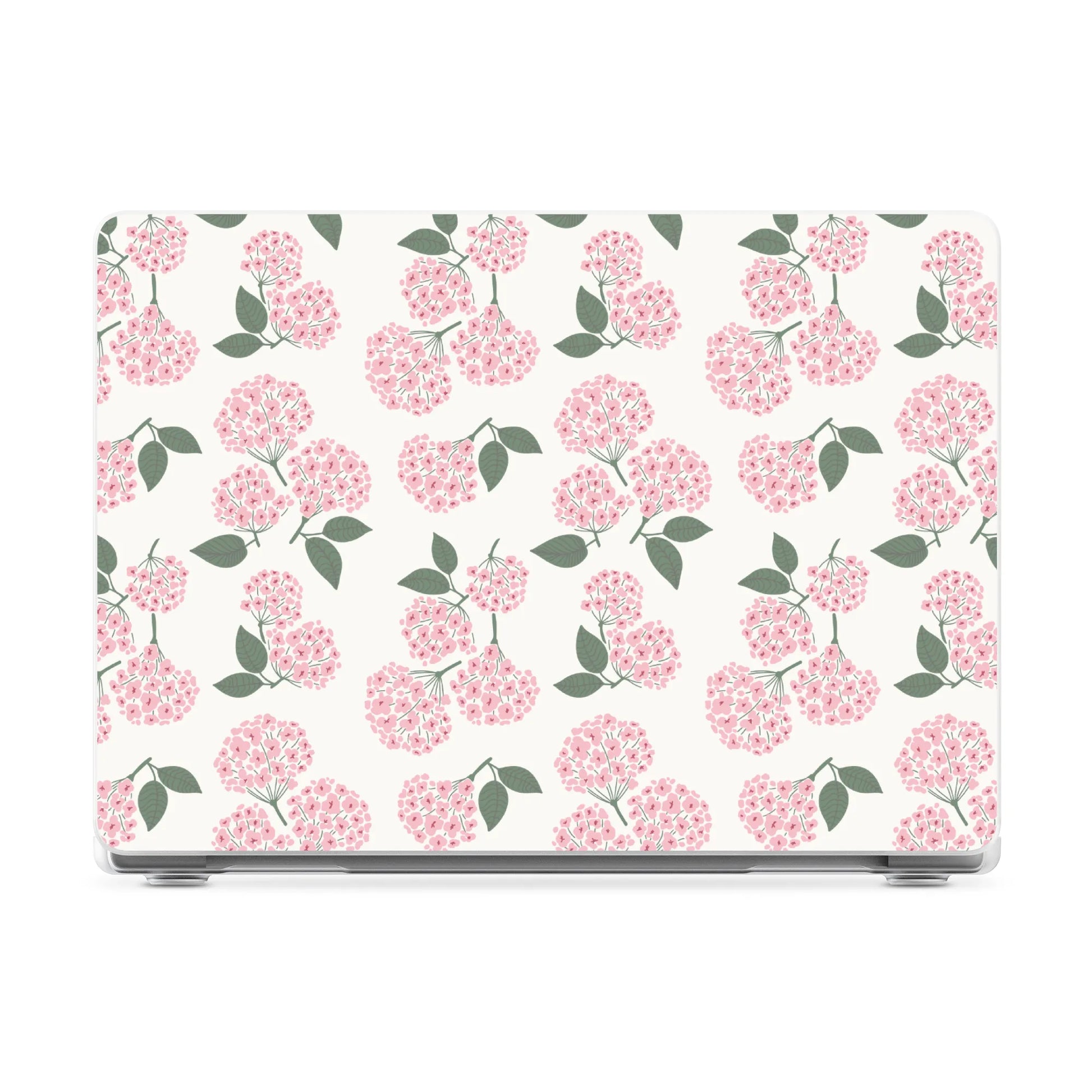 Nantucket Cottage | Pink Hydrangea Laptop Shell - 16" MacBook Pro